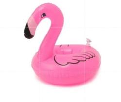 Boia Porta Copo Flamingo Flutuador P/ Praia Piscina