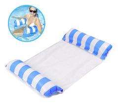 Boia Rede Flutuante 120x70cm Importway Para Piscina E Praia Boia Rede Flutuante 120x70cm Importway Para Piscina E Praia