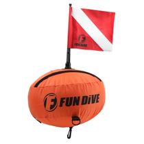 Bóia Redonda de Marcação Fun Dive equipamento de segurança