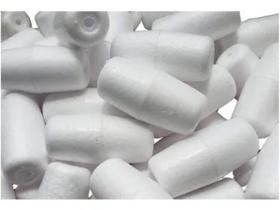 Boia Rolha Branca Para Rede Nº 1 (3,9cm) - 100 Peças Boia Rolha Branca Para Rede Nº 1 (3,9cm) - 100 Peças