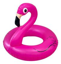 Boia Rosa Flamingo Inflável 90cm Para Adultos e Crianças