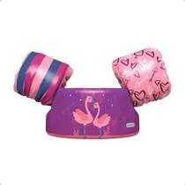 Boia Salva Vidas Infantil Sea Float Flamingo 10 a 25kg