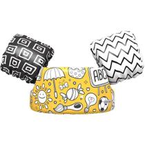 Boia Sea Float Rabiscos 25-35Kg Preto E Amarelo Boia Sea Float Rabiscos 25-35Kg Preto E Amarelo