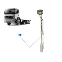 Bóia Tanque de Combustível Retangular para MB Axor Alumínio