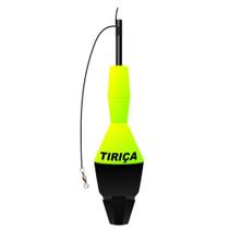 Boia Torpedo Tirica Lastro Encapsulado Amarelo Cor 638 - JR Pesca