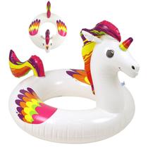 Boia Unicórnio Inflável Grande Com Abertura Circular 110x80x71cm De Piscina Jardim - 149900 Belfix