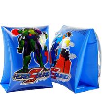 Boias Braço Inflavel Estampada Hero Squad Infantil