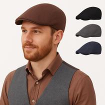 Boina Boné Chapéu Italiano Lã Masculina Macia Peaky Blinders