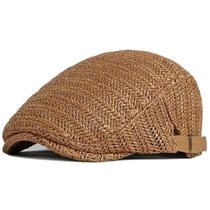 Boina Britânica Clássica Viseira Retro Respirável Poliéster Moda Casual Ajustável