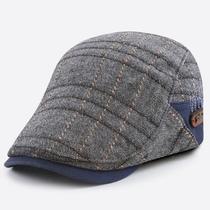 Boina casual de hera plana masculino, Chapéu jornaleiro, Chapéus de maior pintor, Algodão Boina casual de hera plana masculino, Chapéu jornaleiro, Chapéus de maior pintor, Algodão