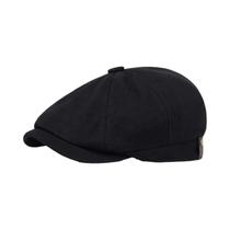 Boina De Algodão Quatro Cores Estilo Newsboy, Chapéu Casual Quente Para Outono Inverno, Chapéu