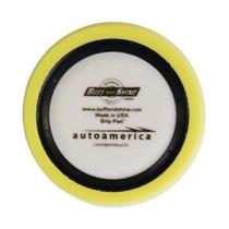 Boina de Espuma Amarela Macia com Anel Centralizador 7,5"