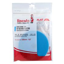 Boina de Espuma Azul Lincoln FLAT 5,5 Polegadas - Refino / Lustro