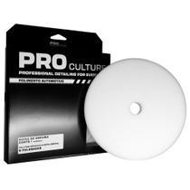 Boina de Espuma Branca PRO Culture Corte com Furo - 6 Polegadas