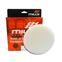 Boina De Espuma Branca Refino E Lustro 6 Pol - Mills Boina De Espuma Branca Refino E Lustro 6 Pol - Mills