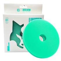 Boina de Espuma Refino Esmeralda 6" Wolf Pads