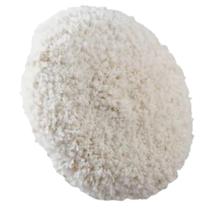 Boina de Lã Branca para Polimento 8 Polegadas com Face Autocolante