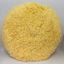 Boina de Lã Dupla Face Amarela NSWAX 5,5 Polegadas - Macia