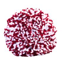 BOINA DE LÃ VERMELHA E BRANCA tiras autocolantes 5" POLEGADAS DETAILER ALTO PODER CORTE