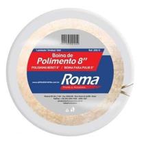 Boina de polimento 8 polegadas 203mm - simples roma