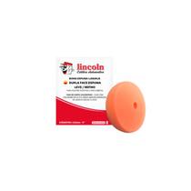 Boina dupla face espuma laranja 6" corte leve/refino 152mm