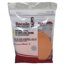 Boina Espuma Laranja Flat 5,5 Pol Corte Leve Refino Lincoln