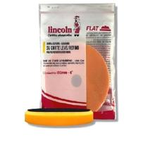 Boina Espuma Laranja Flat 6,0'' Corte Leve Refino Lincoln Boina Espuma Laranja Flat 6,0'' Corte Leve Refino Lincoln