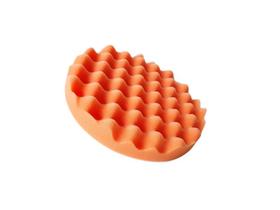 Boina Espuma P/ Polimento 6 Polegadas tiras autocolantes Grossa Laranja