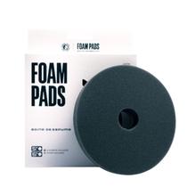 Boina espuma preta soft pad lustro polimento auto 133mm 5" - wolf pads