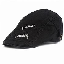 Boina Estilosa Italiana moda bordado para homem newsboy boné algodão boinas casquette hatsvisors