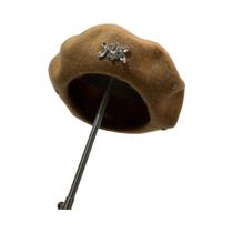 Boina Feminina de Lã com Strass - Moda Coreana para Inverno