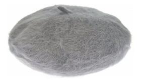 Boina Feminina Francesa Feltro Peludinho Veludado Moda