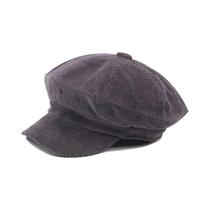 Boina Feminina Vintage Estilo Newsboy Octogonal Chapéu De Pintor Outono Inverno