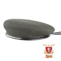 Boina Francesa Lyon Original Preta Tático Militar Boina Francesa Lyon Original Preta Tático Militar