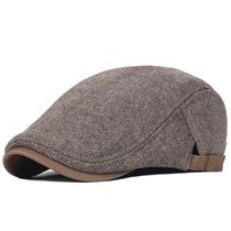 Boina Gatsby Masculina de L Quente para Inverno Tamanho Ajustvel