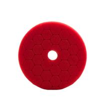 Boina hexagonal espuma 5 roto orbital vermelha super lustro sgt Boina hexagonal espuma 5 roto orbital vermelha super lustro sgt