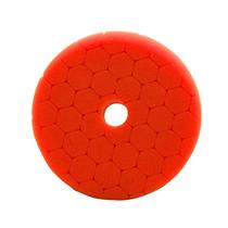 Boina hexagonal espuma 6" roto orbital laranja refino - sgt