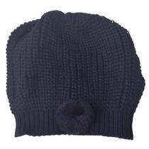 Boina Infantil Feminina Luxo Com Pompom Gorro Yoyo 23176