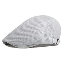 Boina Italiana Estilosa de Malha Respirável Masculina e Feminina Moda Primavera Verão Outono Estilo Casual Boina Italiana Estilosa de Malha Respirável Masculina e Feminina Moda Primavera Verão Outono Estilo Casual