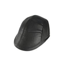 Boina Italiana Gorro Moda Estilo Inverno Italiana Preta Lisa material ecológico