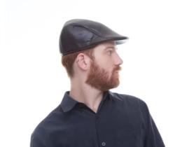 Boina Italiana Masculina lisa - Boinas Estilo Inverno Boné Boné material ecológico