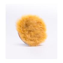 Boina lã natural golden wool refino 55mm 2" - wolf pads