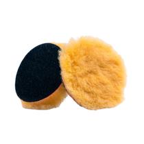 Boina lã natural golden wool refino 83mm 3" - wolf pads
