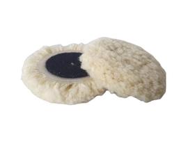 Boina lã polimento 3 polegadas média bege