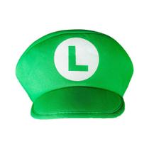 Boina Mario ou Luigi Infantil Acessório pra Completar Fantasia
