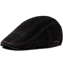 Boina Masculina Estilo Retro Unissex em Cores Slidas Look Casual