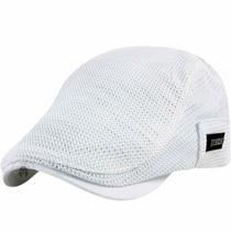 Boina Masculina Italiana Leve E Confortável Branco Premium