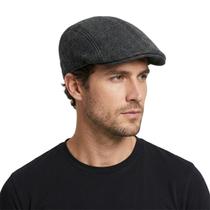 Boina Masculina Italiana Peaky Blinders Retrô Clássico Cinza Chumbo Boina Masculina Italiana Peaky Blinders Retrô Clássico Cinza Chumbo