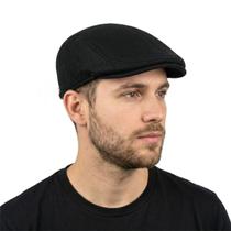 Boina Masculina Italiana Peaky Blinders Retrô Clássico Preto Boina Masculina Italiana Peaky Blinders Retrô Clássico Preto