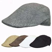 Boina Masculino Moda Italiano Tipo Brim Tecido De Alta